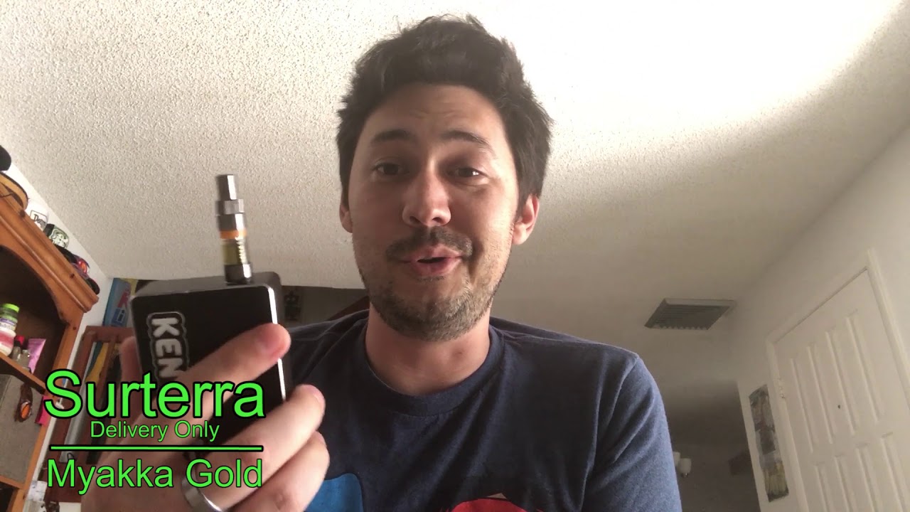 Producer Dennys of the KVJ show tests FL Medical Marijuana vaporizers