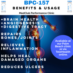 BPC-157 Injury Repair Peptide infographic